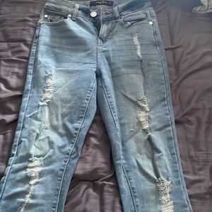 Distressed Skinny Jeans